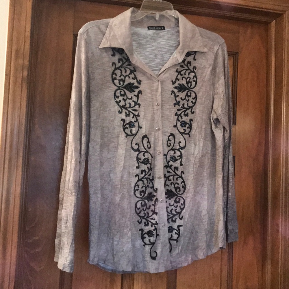 David Cline Beaded Shirt